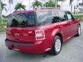 2009 Redfire Metallic Ford Flex SE  photo #3