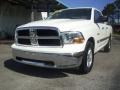 2009 Stone White Dodge Ram 1500 SLT Quad Cab  photo #2