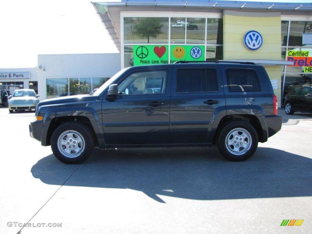 2007 Patriot Sport 4x4 - Steel Blue Metallic / Pastel Slate Gray photo #2