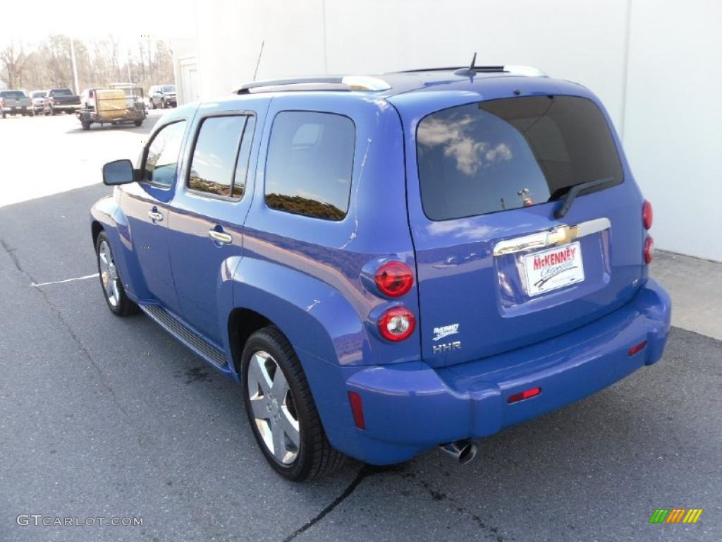 2008 HHR LT - Blue Flash Metallic / Gray photo #2