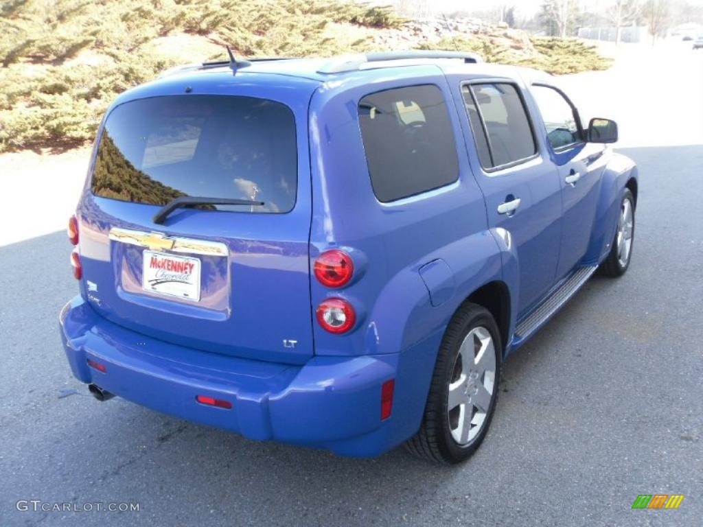 2008 HHR LT - Blue Flash Metallic / Gray photo #4