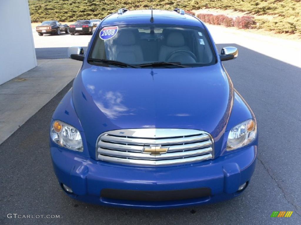 2008 HHR LT - Blue Flash Metallic / Gray photo #6