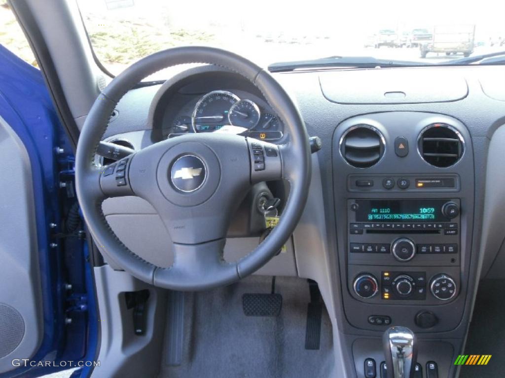 2008 HHR LT - Blue Flash Metallic / Gray photo #18