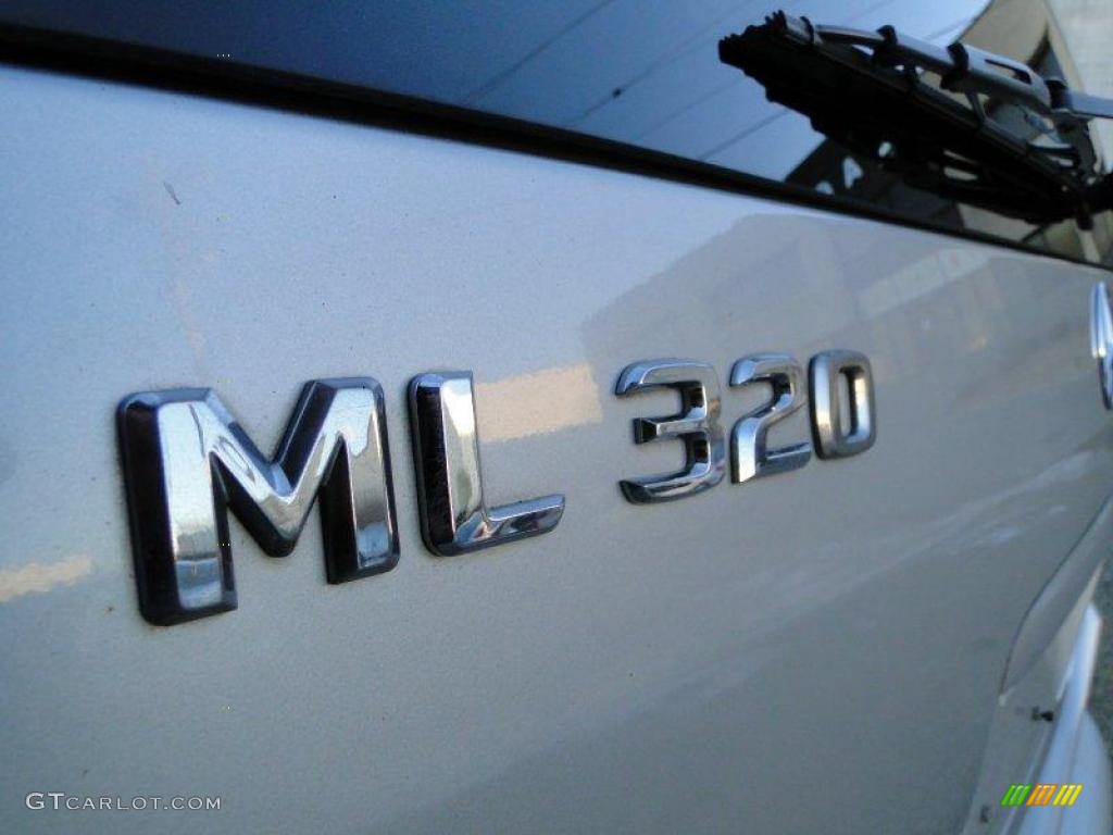 2000 ML 320 4Matic - Brilliant Silver Metallic / Ash photo #10