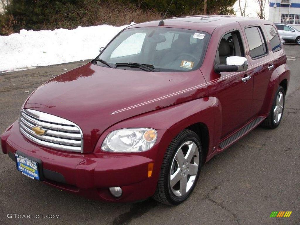 2007 HHR LT - Sport Red Metallic / Gray photo #1