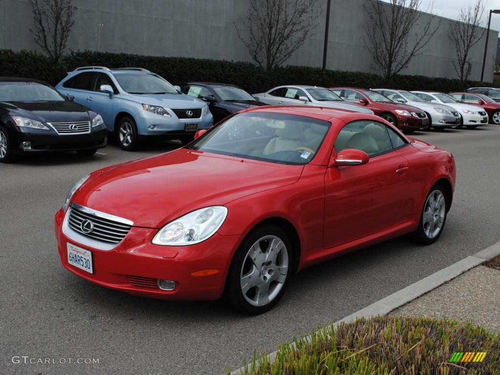 Absolutely Red 2005 Lexus SC 430 Exterior Photo #25782212