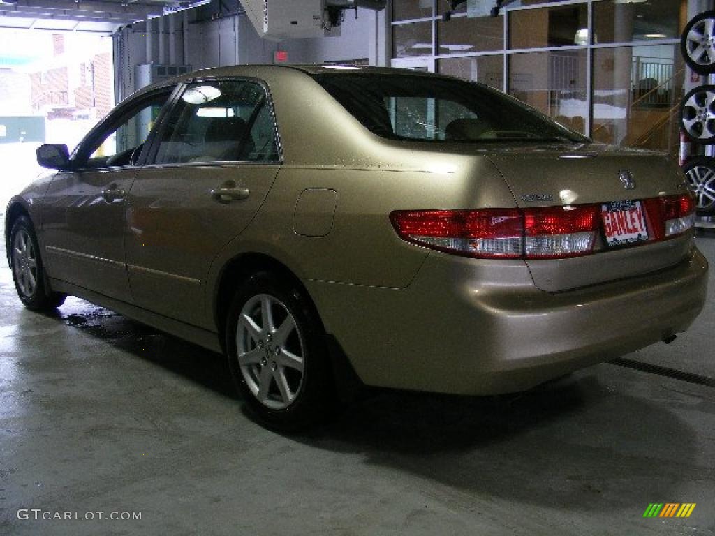 2003 Accord EX V6 Sedan - Desert Mist Metallic / Gray photo #3
