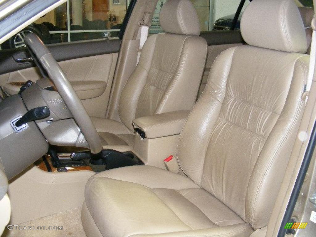 2003 Accord EX V6 Sedan - Desert Mist Metallic / Gray photo #9