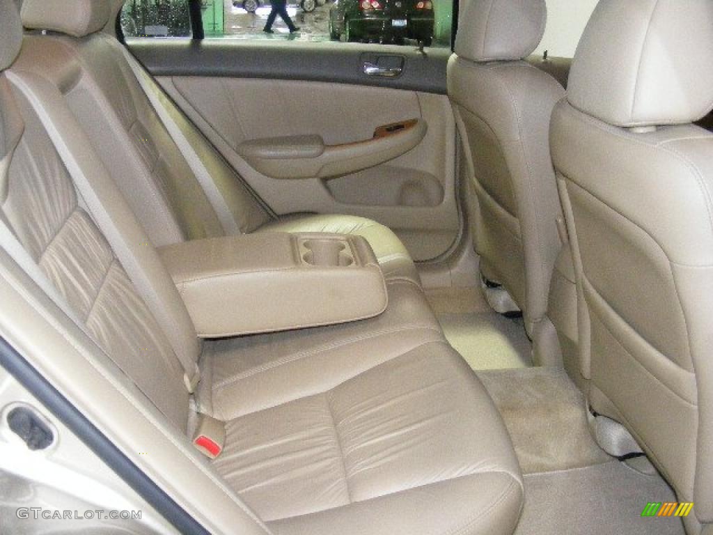 2003 Accord EX V6 Sedan - Desert Mist Metallic / Gray photo #12