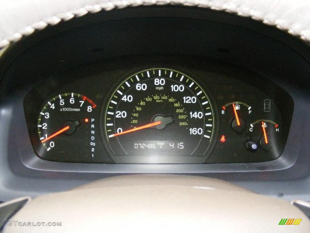 2003 Accord EX V6 Sedan - Desert Mist Metallic / Gray photo #16