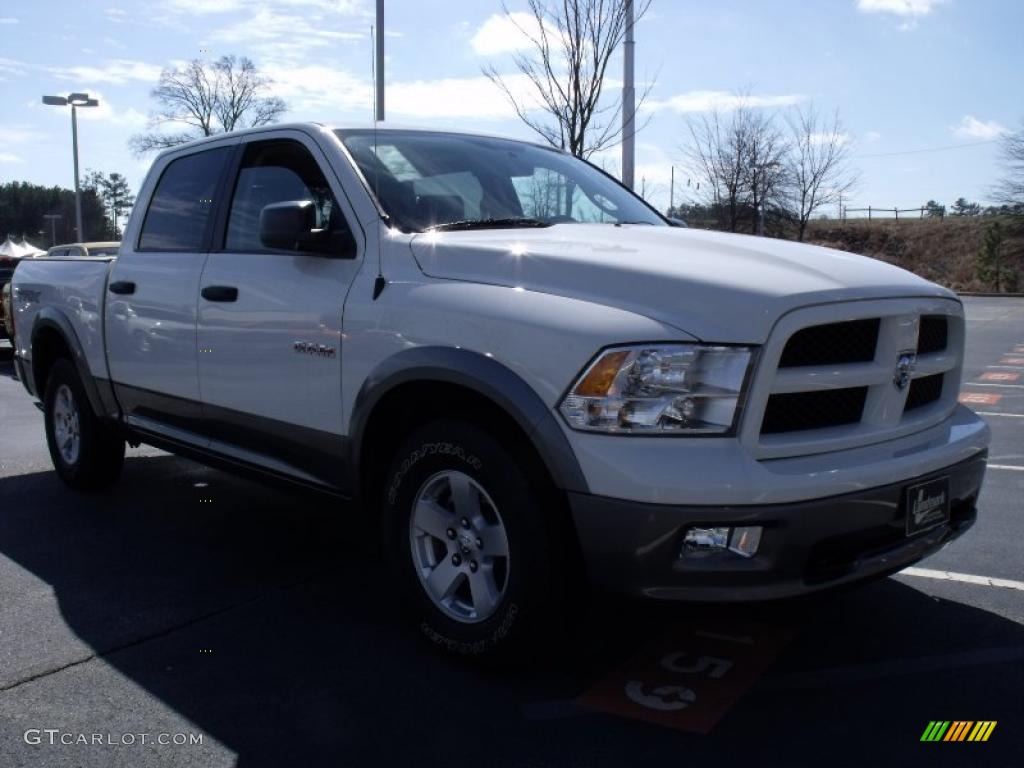 2009 Ram 1500 TRX Crew Cab - Stone White / Dark Slate/Medium Graystone photo #4