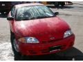 2001 Bright Red Chevrolet Cavalier Coupe  photo #2