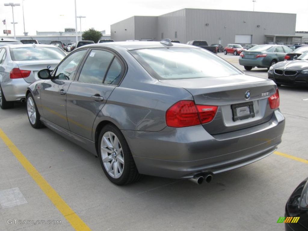 2009 3 Series 328i Sedan - Space Grey Metallic / Grey Dakota Leather photo #3