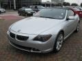 2005 Titanium Silver Metallic BMW 6 Series 645i Convertible  photo #3