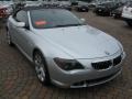 2005 Titanium Silver Metallic BMW 6 Series 645i Convertible  photo #8