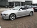 2005 Titanium Silver Metallic BMW 6 Series 645i Convertible  photo #17