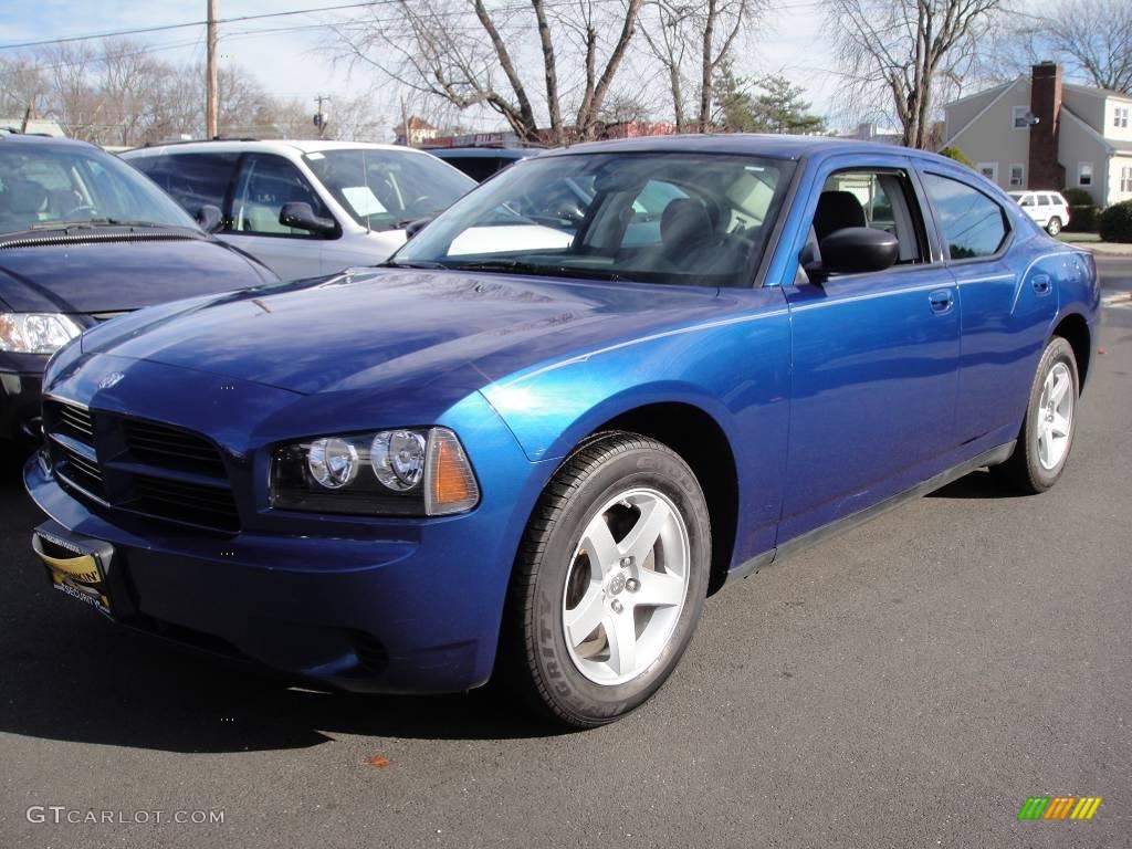 2009 Deep Water Blue Pearl Dodge Charger Se 25752465