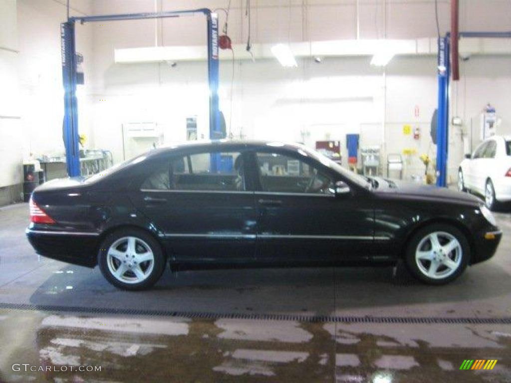 2004 S 430 Sedan - Black / Charcoal photo #4