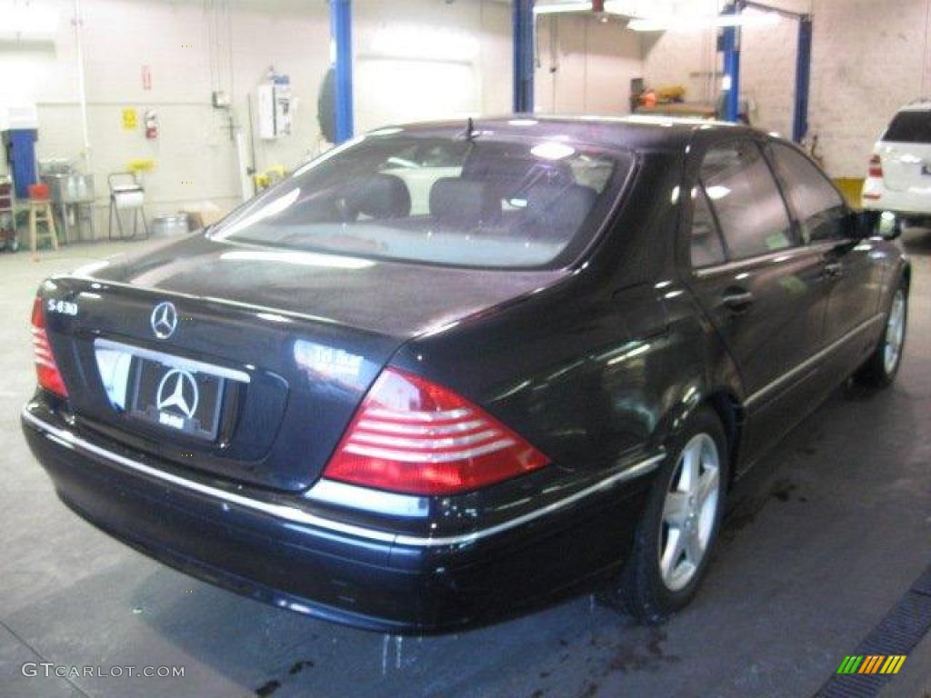 2004 S 430 Sedan - Black / Charcoal photo #5