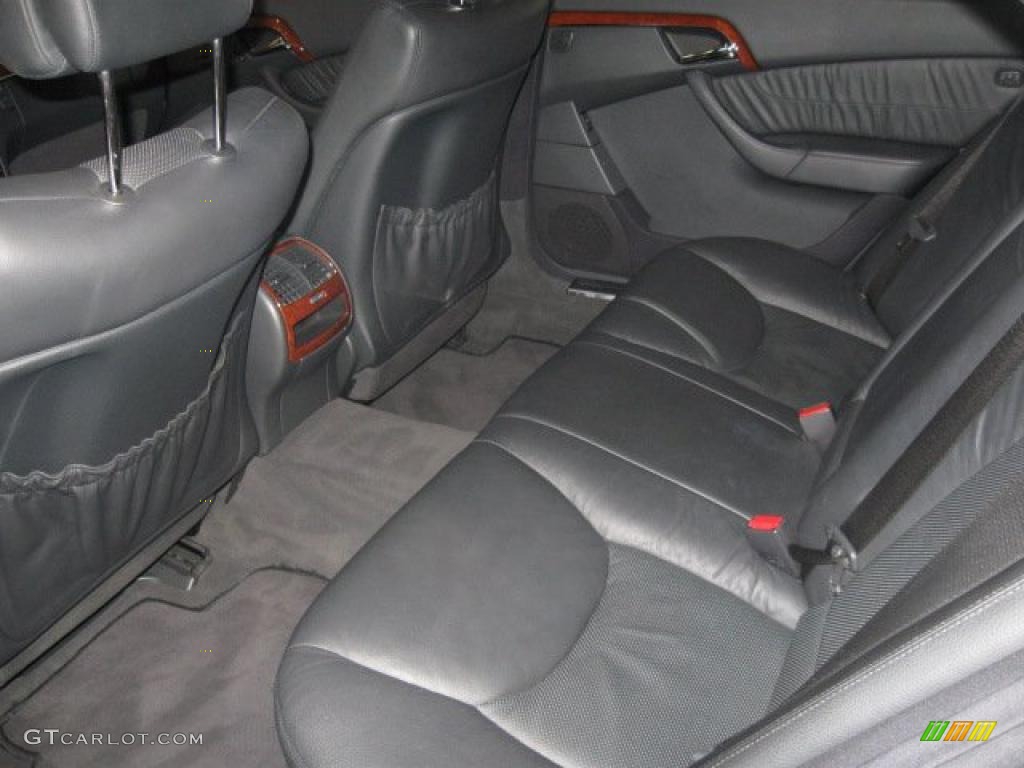 2004 S 430 Sedan - Black / Charcoal photo #10