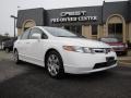 Taffeta White - Civic LX Sedan Photo No. 1