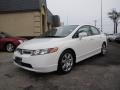 Taffeta White - Civic LX Sedan Photo No. 3