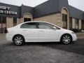 Taffeta White - Civic LX Sedan Photo No. 7