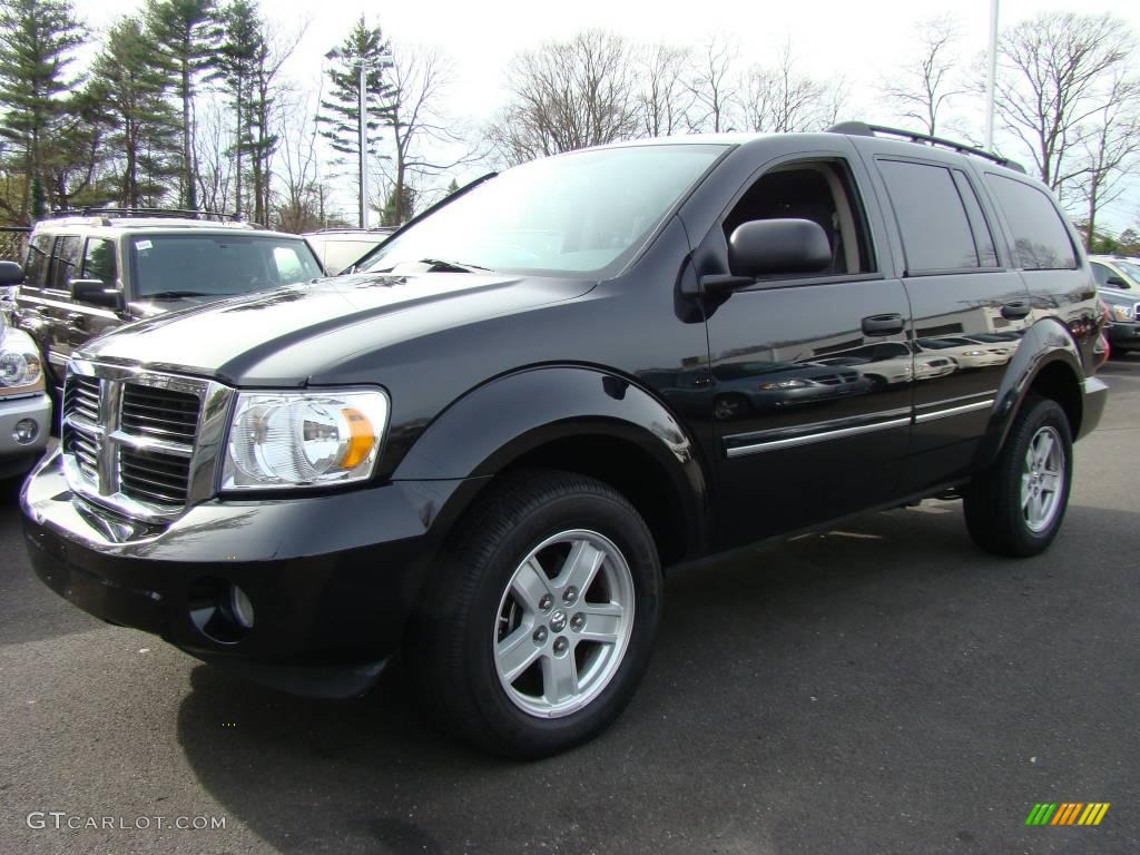 2009 Durango SLT 4x4 - Brilliant Black Crystal Pearl Coat / Dark Slate Gray/Light Slate Gray photo #1
