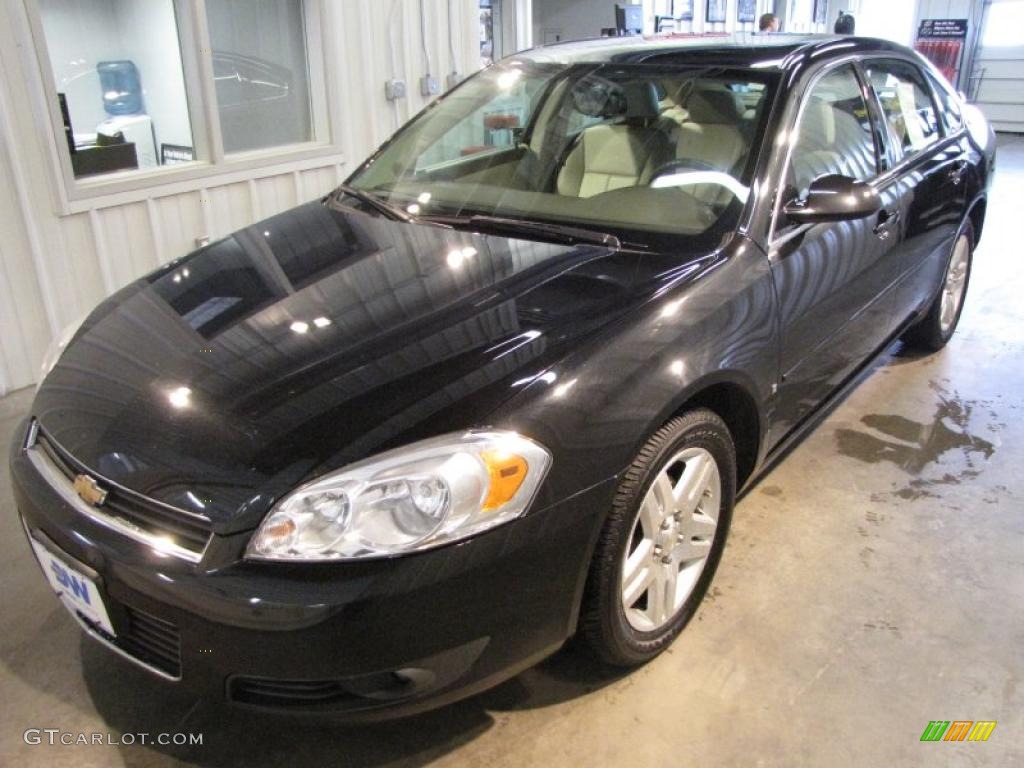 2006 Impala LTZ - Black / Neutral Beige photo #2