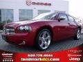 2008 Inferno Red Crystal Pearl Dodge Charger DUB Edition  photo #1