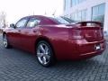 2008 Inferno Red Crystal Pearl Dodge Charger DUB Edition  photo #3