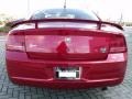 2008 Inferno Red Crystal Pearl Dodge Charger DUB Edition  photo #4