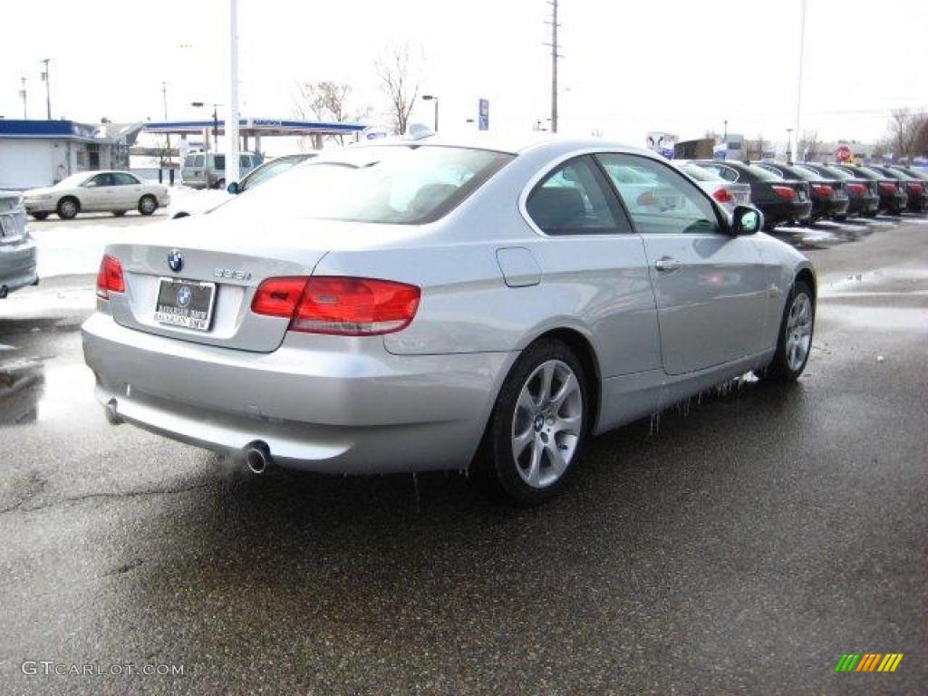2010 3 Series 335i xDrive Coupe - Titanium Silver Metallic / Black Dakota Leather photo #5