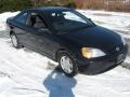 2001 Nighthawk Black Pearl Honda Civic LX Coupe  photo #2