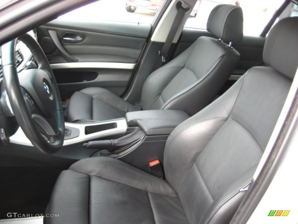 2007 3 Series 335i Sedan - Titanium Silver Metallic / Terra/Black Dakota Leather photo #14
