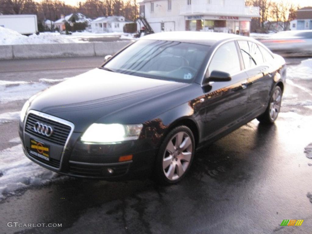 2005 A6 3.2 quattro Sedan - Night Blue Pearl Effect / Beige photo #1