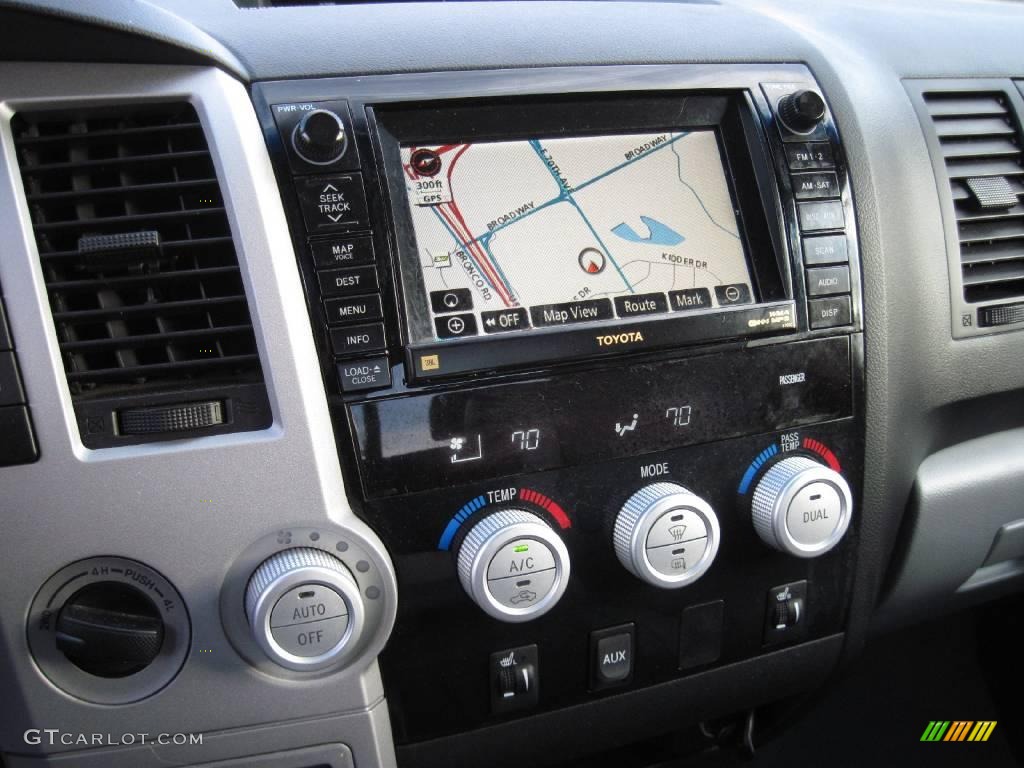 2007 Tundra Limited Double Cab 4x4 - Black / Graphite Gray photo #16