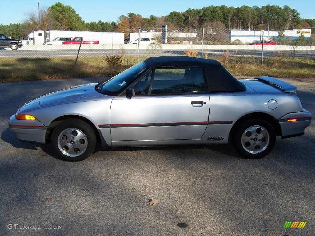 Platinum Metallic 1991 Mercury Capri XR2 Turbo Exterior Photo #25797058