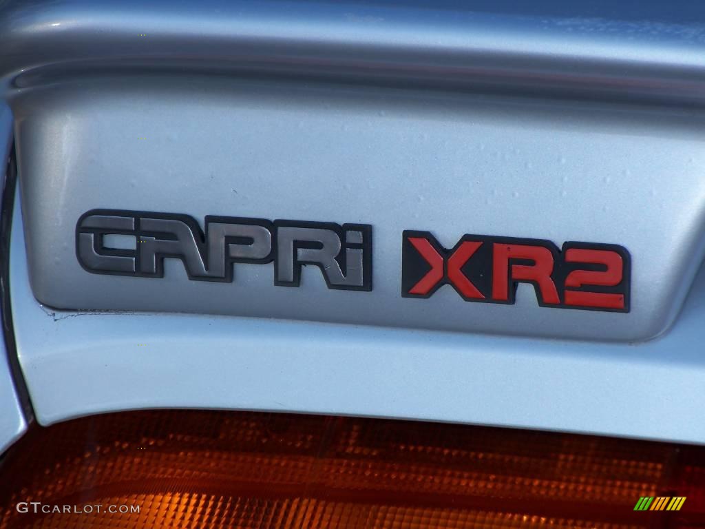 1991 Mercury Capri XR2 Turbo Marks and Logos Photo #25797154
