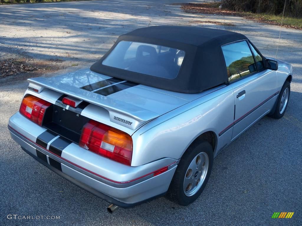 Platinum Metallic 1991 Mercury Capri XR2 Turbo Exterior Photo #25797190