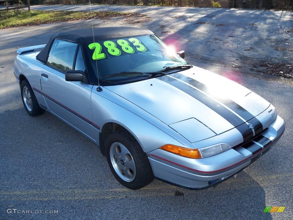 1991 Capri XR2 Turbo - Platinum Metallic / Gray photo #14