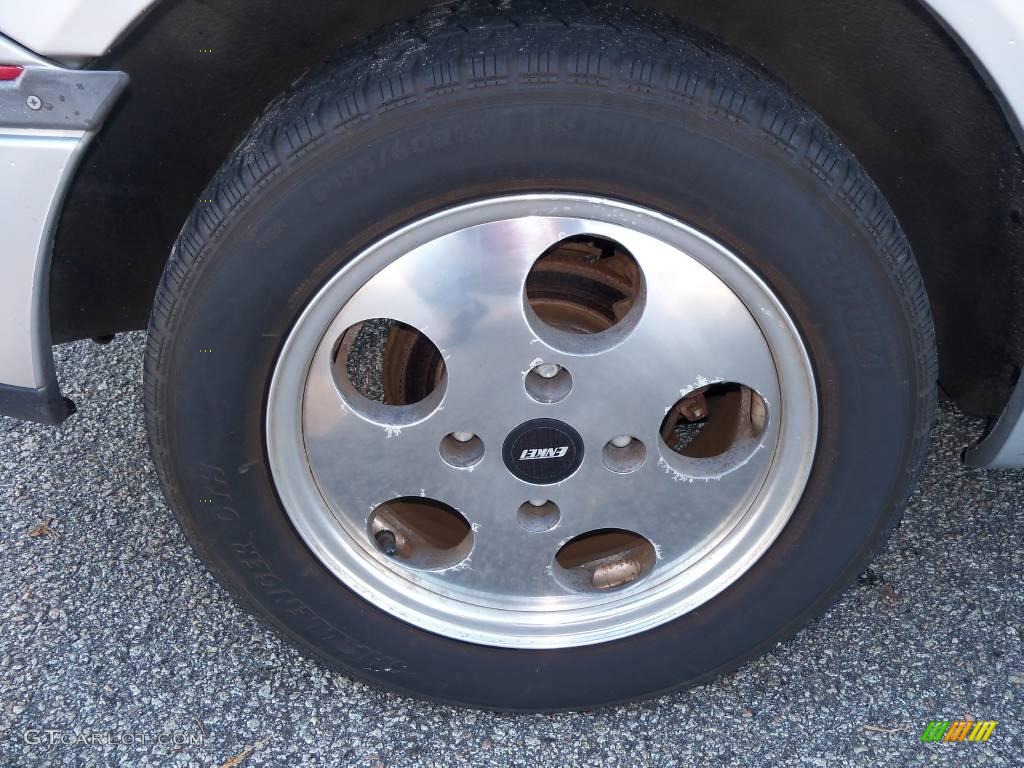 1991 Mercury Capri XR2 Turbo Custom Wheels Photo #25797312