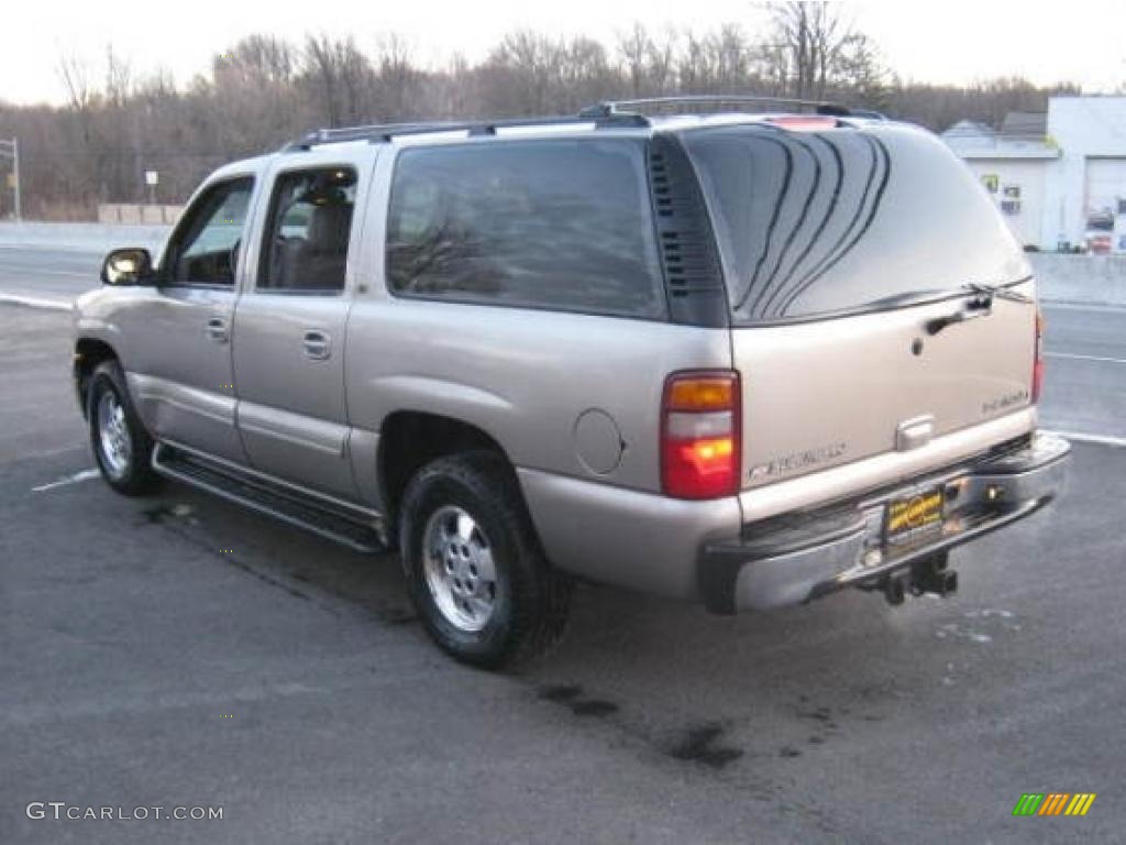 2003 Suburban 1500 LT 4x4 - Light Pewter Metallic / Gray/Dark Charcoal photo #4
