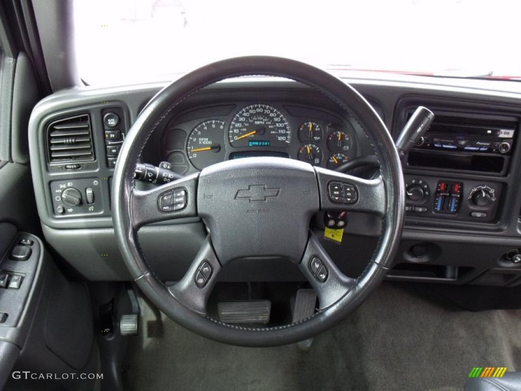 2005 Silverado 1500 Z71 Extended Cab 4x4 - Victory Red / Dark Charcoal photo #20