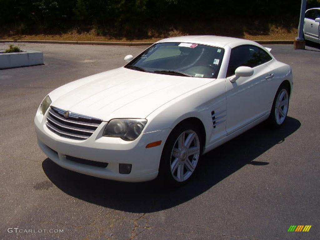2004 Alabaster White Chrysler Crossfire Limited Coupe