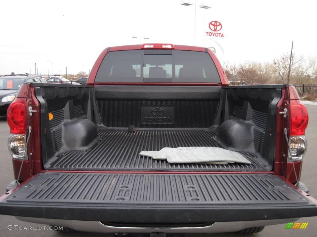 2008 Tundra SR5 Double Cab 4x4 - Salsa Red Pearl / Beige photo #21