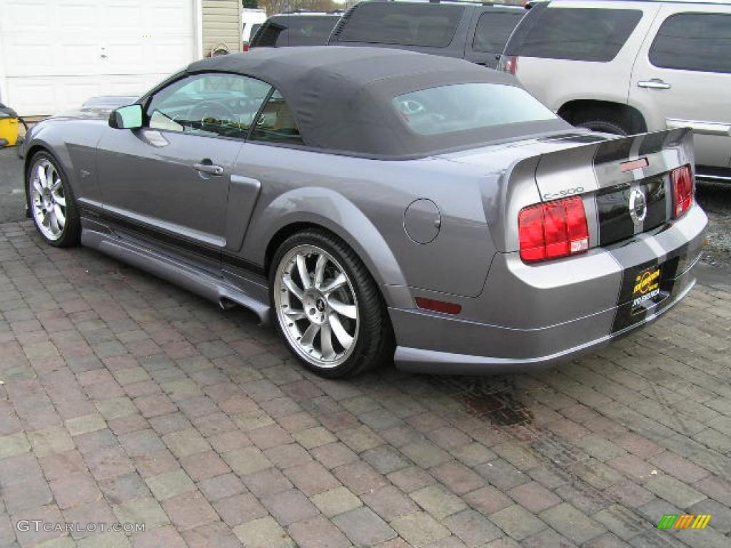 2006 Mustang Cervini C-500 Convertible - Tungsten Grey Metallic / Dark Charcoal photo #4