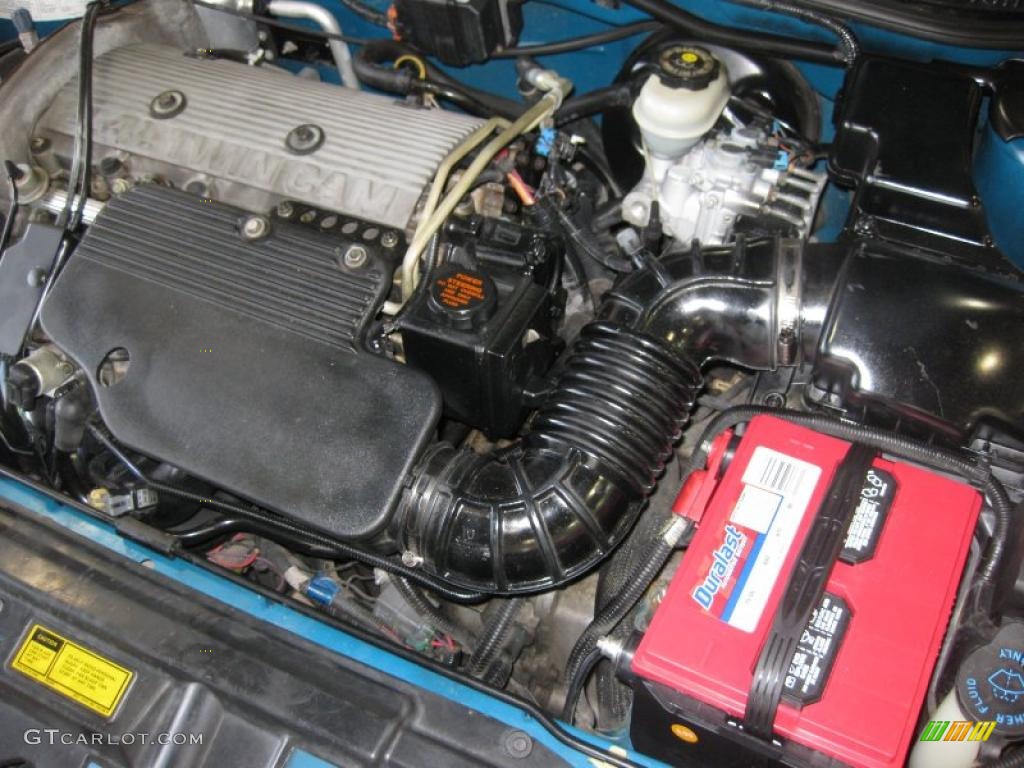 1996 Cavalier LS Convertible - Medium Bright Blue Metallic / Dark Gray photo #20