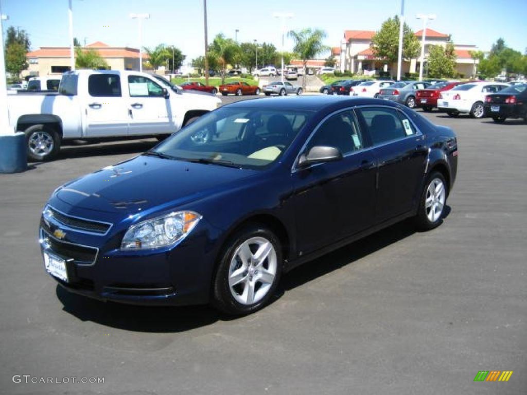 2010 Malibu LS Sedan - Imperial Blue Metallic / Cocoa/Cashmere photo #3
