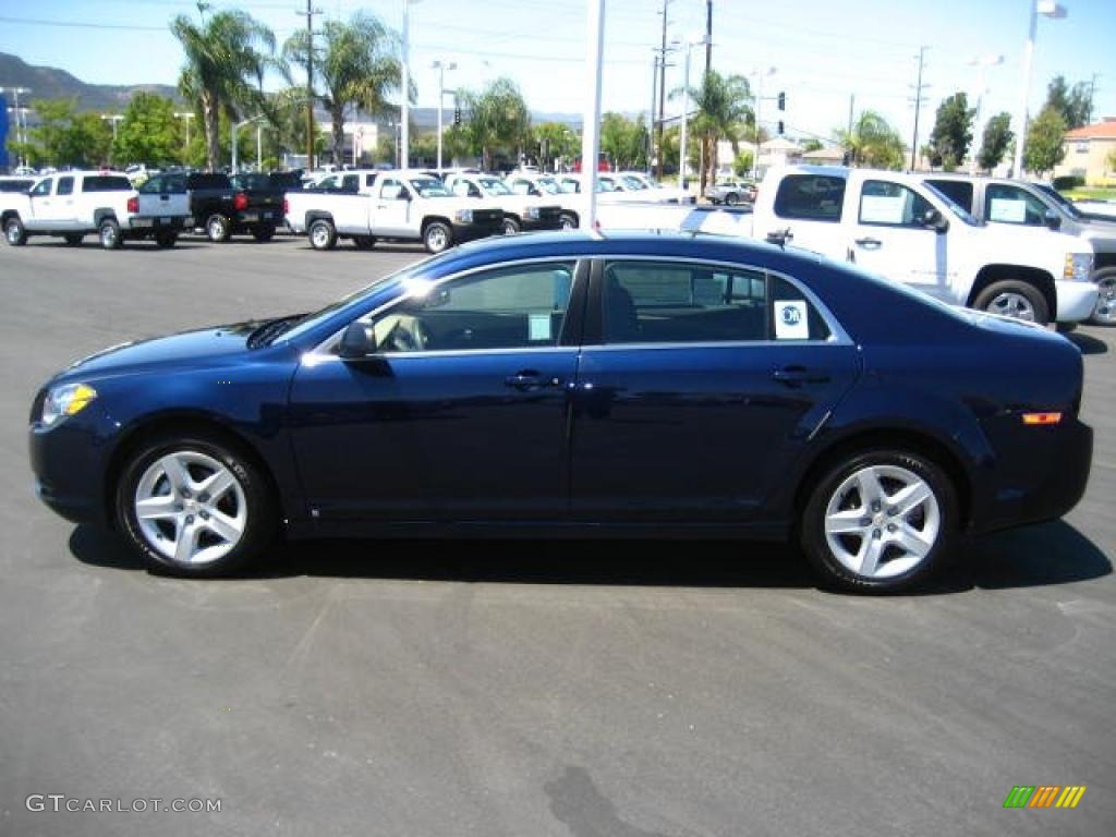 2010 Malibu LS Sedan - Imperial Blue Metallic / Cocoa/Cashmere photo #4